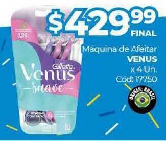 Diarco Máquina De Afeitar Venus x 4un oferta
