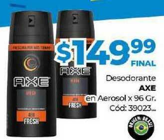 Diarco Desodorante Axe En Aerosol x 96gr oferta