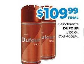 Diarco Desodorante Dufour x 155gr oferta