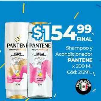 Diarco Pantene Shampoo Y Acondicionador x 200ml oferta