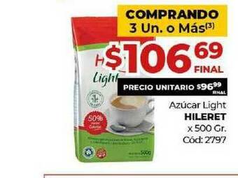 Diarco Azúcar Light Hileret x 500gr oferta