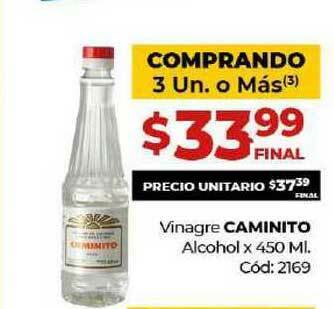 Diarco Vinagre Caminito Alcohol x 450ml oferta