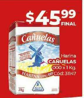 Diarco Harina Cañuelas 000 x 1kg oferta