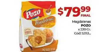 Diarco Magdalenas Pozo 220gr oferta