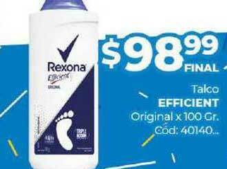 Diarco Talco Efficient Original x 100gr oferta