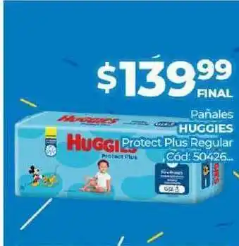Diarco Pañalas Huggies Protect Plus Regular oferta
