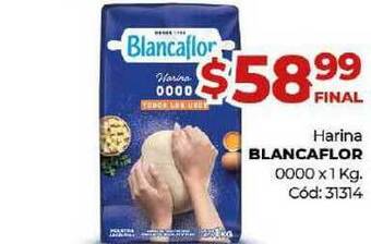 Diarco Harina Blancaflor 0000 x 1kg oferta