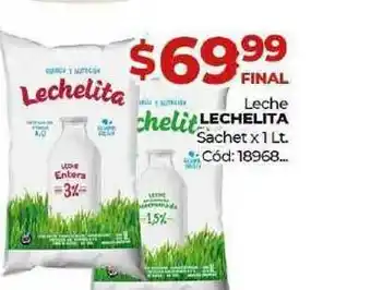 Diarco Leche Lechelita Sachet x 1lt oferta