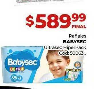 Diarco Babysec Pañales Ultrasec HiperPack oferta