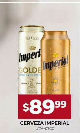Supermercados Tadicor Cerveza Imperial x 473cc oferta
