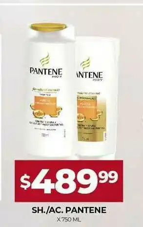 Supermercados Tadicor Sh.-ac. Pantene x 750ml oferta