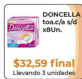 Pasos Supermercado Doncella Toa.c-a S-d X8un. oferta