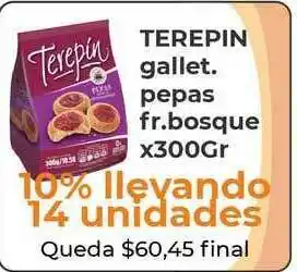 Pasos Supermercado Terepin Gallet. Pepas Fr.bosque X300gr oferta