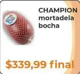 Pasos Supermercado Champion Mordtadela Bocha oferta