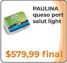 Pasos Supermercado Paulina Queso Port Salut Light oferta