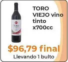 Toro Viejo Vino Tinto X700cc