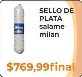 Sello De Plata Salame Milan