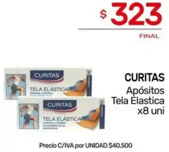 Nini Mayorista CURITAS Apósitos Tela Élastica x 8 uni oferta