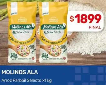 Nini Mayorista MOLINOS ALA Arroz Parboil Selecto x 1kg oferta