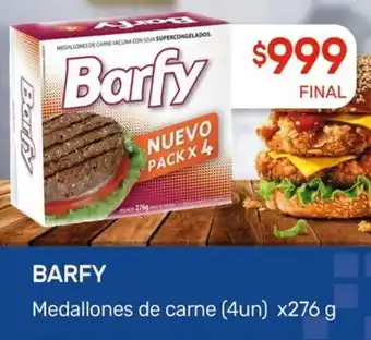 Nini Mayorista Barry Medallones de carne 4un x 276g oferta
