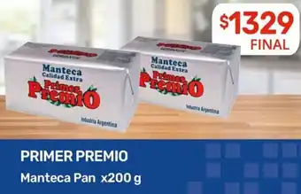 Nini Mayorista PRIMER PREMIO Manteca Pan x 200g oferta