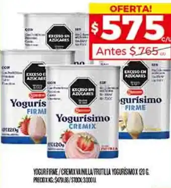 Supermercados DIA FRUTILLA YOGURISIMO 120G oferta