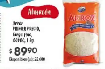 Cooperativa Obrera Arroz Primer Precio Largo Fino 00000 x 1 kg oferta