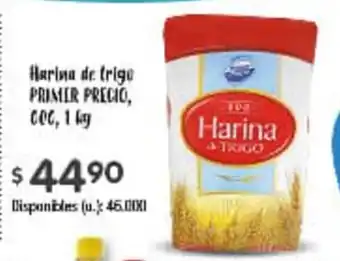 Cooperativa Obrera Harina De Trigo Primer Precio 000, 1kg oferta