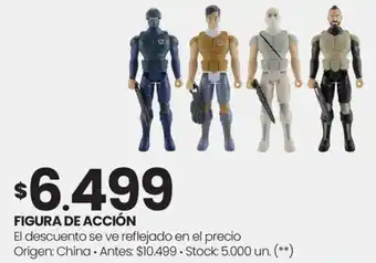 Changomas FIGURA DE ACCIÓN oferta