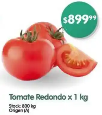 Supermercados Buenos Días Tomate Redondo x 1kg oferta
