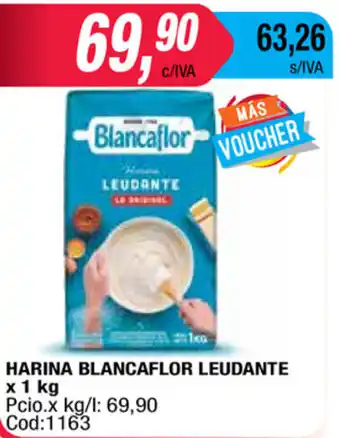 Maxiconsumo Blancaflor Harina Leudante x 1 kg oferta