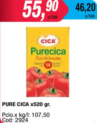 Maxiconsumo Cica Pure x 520 gr oferta