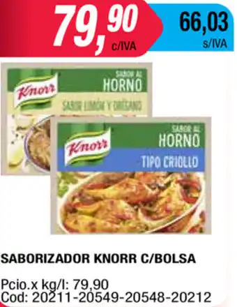 Maxiconsumo Knorr Saborizador C/Bolsa oferta
