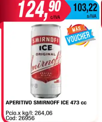 Maxiconsumo Smirnoff Aperitivo Ice 473cc oferta