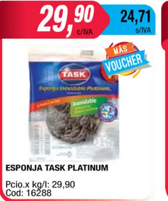 Maxiconsumo Esponja task Platinum oferta