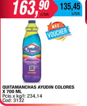 Maxiconsumo Ayudin Quitamanchas Colores x 700ml oferta