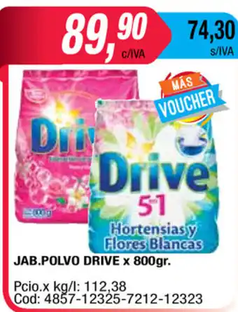 Maxiconsumo Drive Jab.Polvo x 800gr oferta