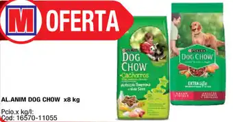 Maxiconsumo Dog Chow Al.Anim x 8kg oferta