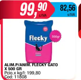 Maxiconsumo Flecky Alim. P/Anim Gato x 500gr oferta