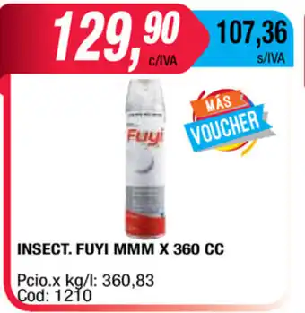 Maxiconsumo Fuyi Insect MMM x 360cc oferta