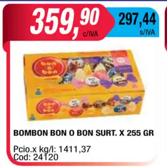 Maxiconsumo Bombon Bon o Bon Surt x 255gr oferta
