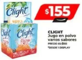 Supermayorista Vital CLIGHT Jugo en polvo varios sabores oferta