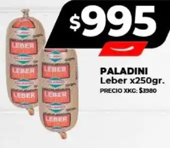 Supermayorista Vital PALADINI Leber x 250gr oferta