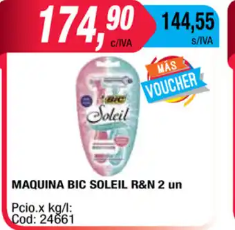 Maxiconsumo BIC Soleil Maquina R&N 2 un oferta