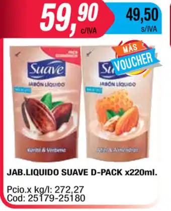Maxiconsumo Suave Jab.Liquido D-Pack x 220ml oferta