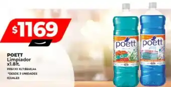 Supermayorista Vital POETT Limpiador x 1.8lt oferta