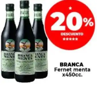 Supermayorista Vital BRANCA Fernet menta x 450cc oferta