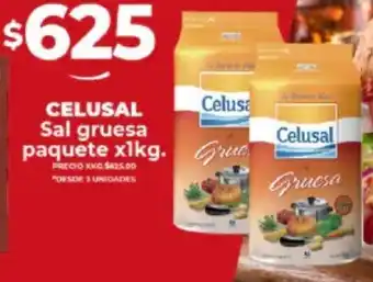 Supermayorista Vital CELUSAL Sal gruesa paquete x 1kg oferta