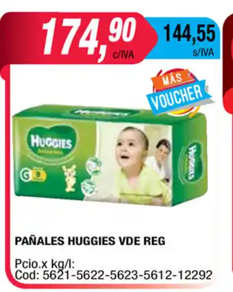 Maxiconsumo Huggies Pañal VDE Reg oferta