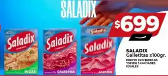 Supermayorista Vital SALADIX Galletitas x 100gr oferta